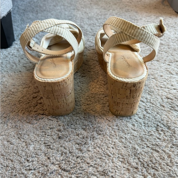 Wedges denim shoes - Picture 3 of 5